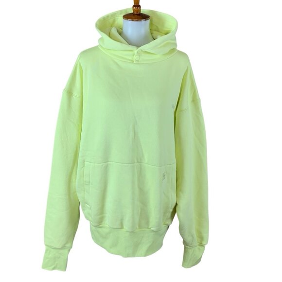 Advisory Board Crystals ABC. 123 Pullover Hoodie Sulphur Yellow Large NWT - Picture 2 of 10